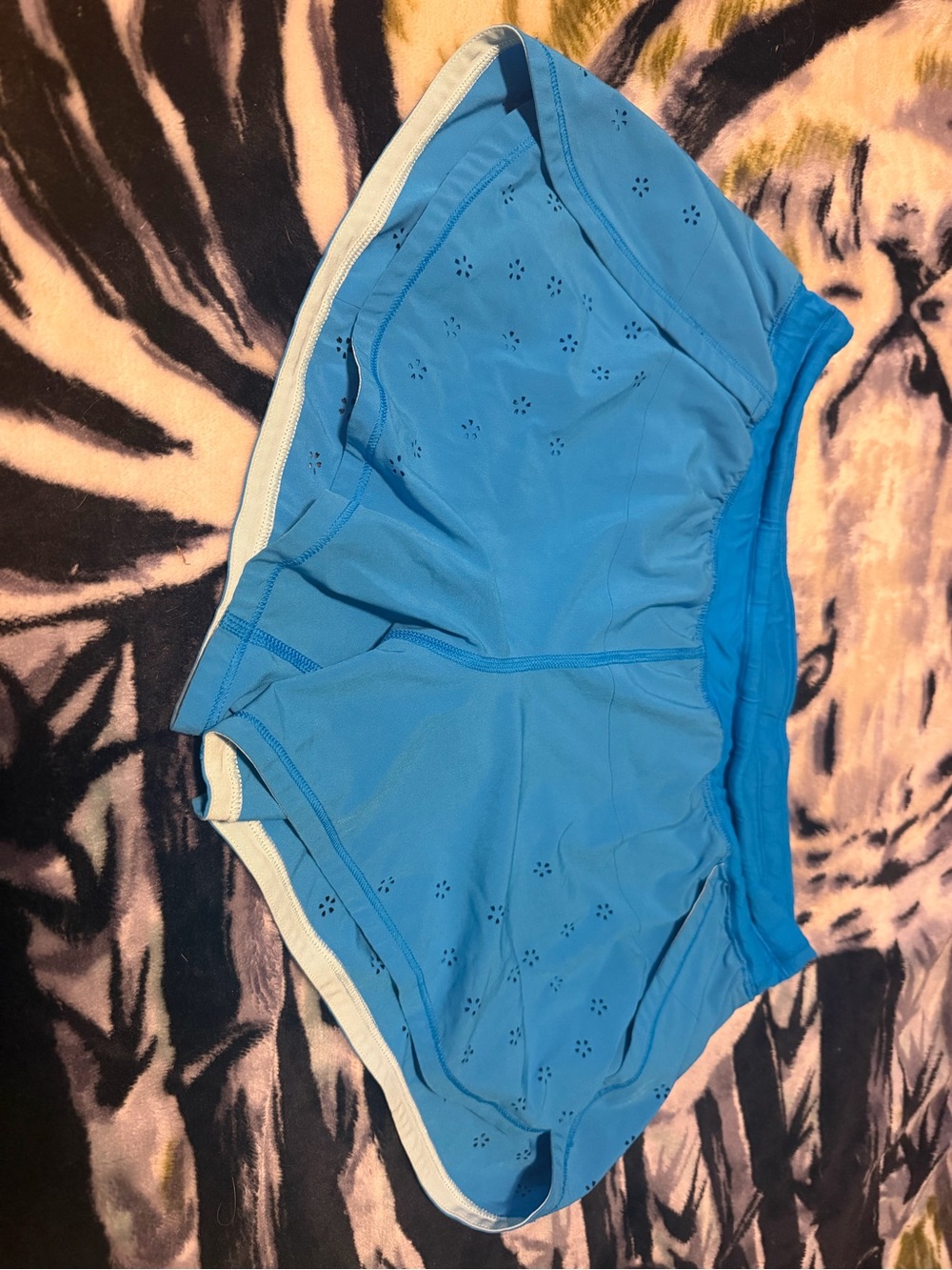 lululemon athletica Blue Athletic Running Shorts
